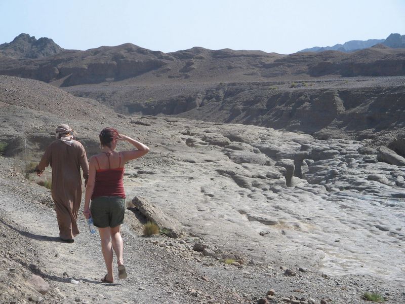 Western Cape Private Tour - In Hata on the way to cool down in a pool - somewhere here