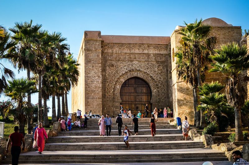 Rabat Private Tour - Garden and Entrance of The Kasbah