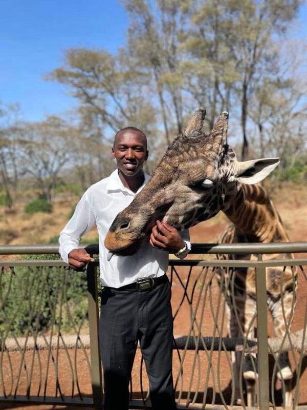 Nairobi Private Tour - At Giraffe Centre in Nairobi