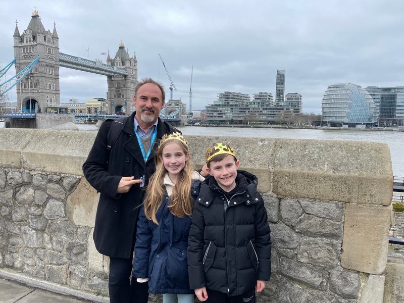 London Private Tour - A prince and princess at the Tower