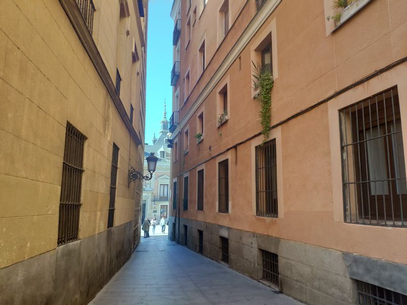 Madrid Private Tour - The Elbow Street getting to Plaza de la Villa