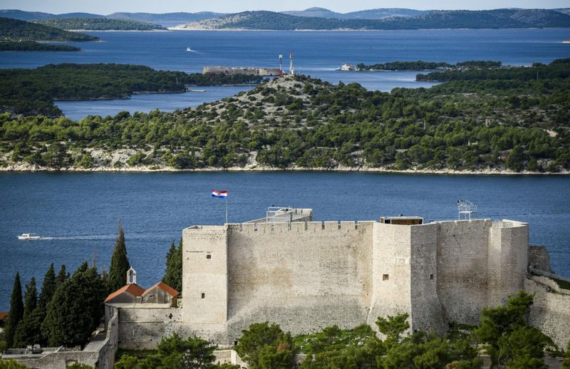 Sibenik Private Tour - st. Michael fortress view on channel 