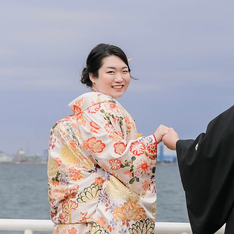 Yokohama Private Tour - Kimono photo in Yokohama