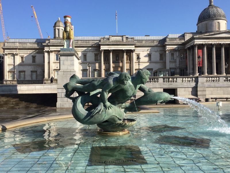 London Private Tour - Trafalgar Square with the National Gallery