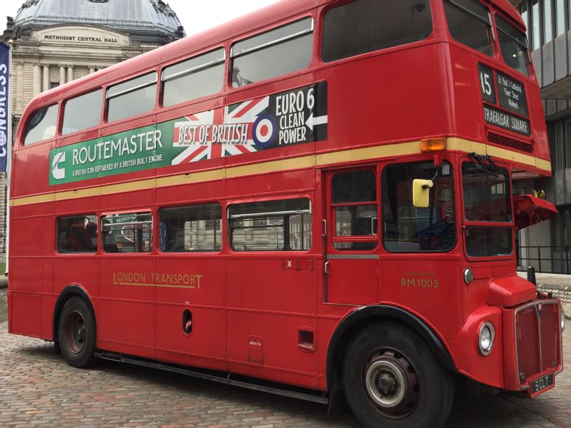 London Private Tour - The famous London red bus