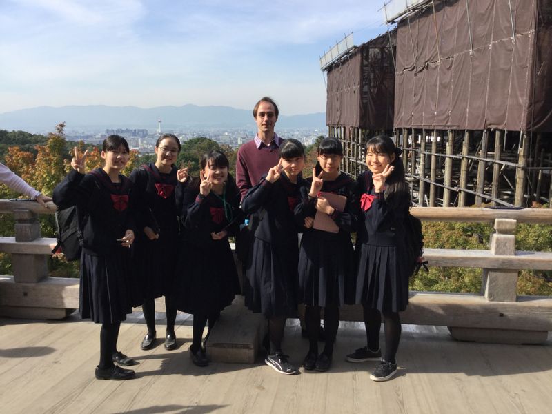 Kyoto Private Tour - Taking my students on a tour of Kiyomizu Dera temple.