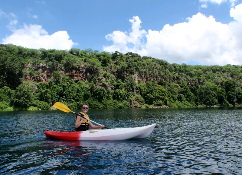 Kilimanjaro Private Tour - Kayak at Lake Challa 