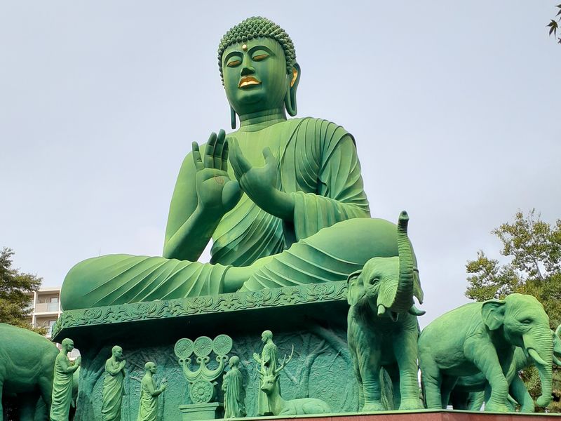 Aichi Private Tour - Giant green Buddha that many locals don't even know exists.