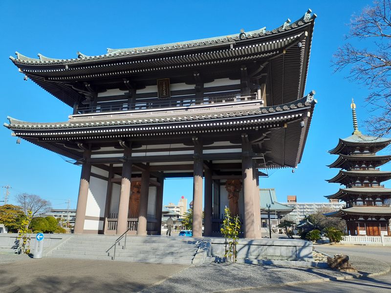 Aichi Private Tour - Entrance gate of Nitaiji temple.