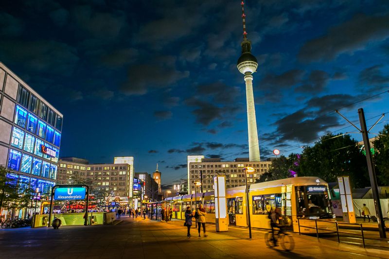 Berlin Private Tour - Alexanderplatz, Berlin, Germany, Television Tower