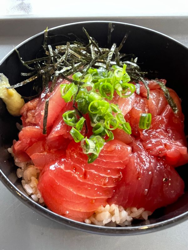 Kamakura Private Tour - fresh raw tuna on rice