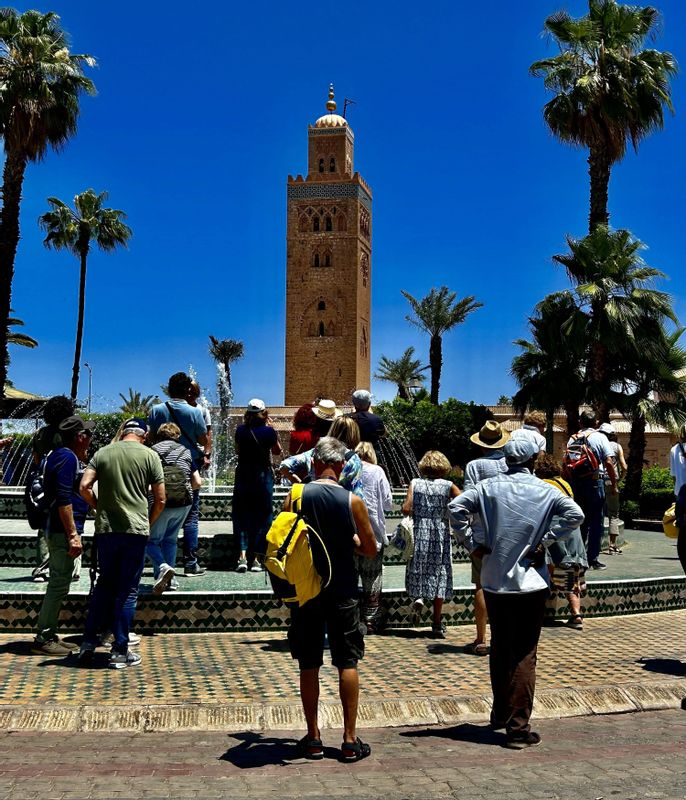 Marrakech Private Tour - La Koutoubia Mosque in Marrakech City