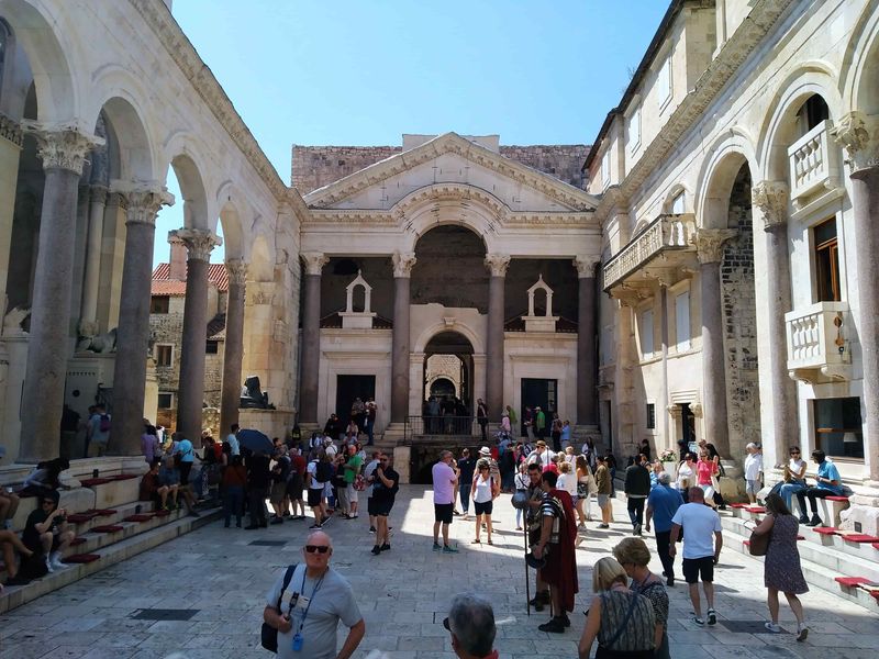 Split-Dalmatia County Private Tour - Peristyle of Diocletians palace