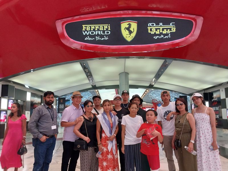 Dubai Private Tour - Ferrari World Abu Dhabi is a mostly indoors theme park located on Yas Island in Abu Dhabi, United Arab Emirates. It is the world's first Ferrari-themed park and features Formula Rossa, the world's fastest roller coaster. The foundation stone for the park was laid on 3 November 2007