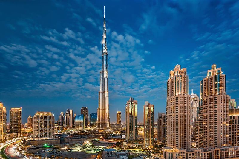 Dubai Private Tour - The Burj Khalifa is a skyscraper in Dubai, United Arab Emirates. It is the world's tallest structure.