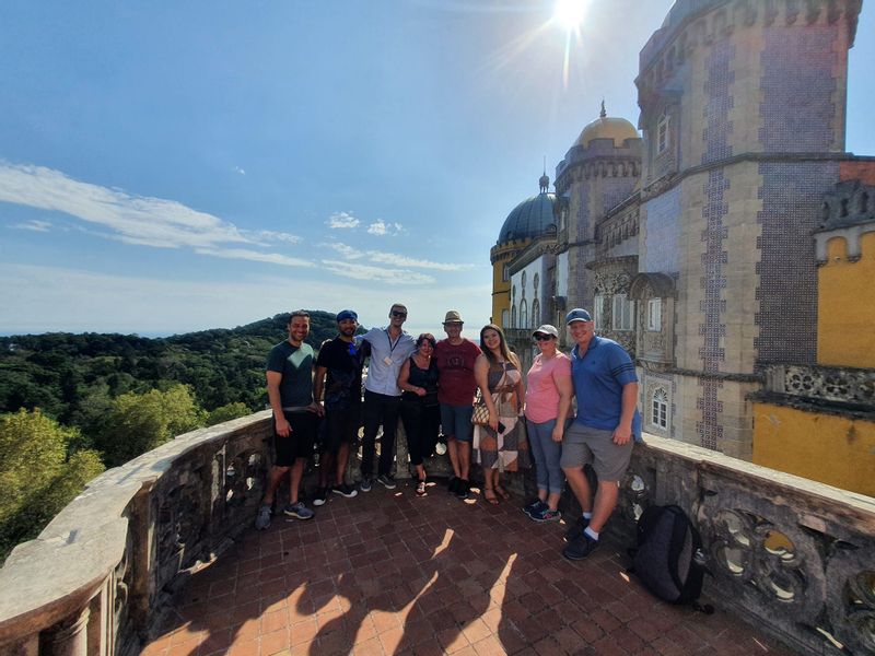 Lisbon Private Tour - Pena Palace balcony