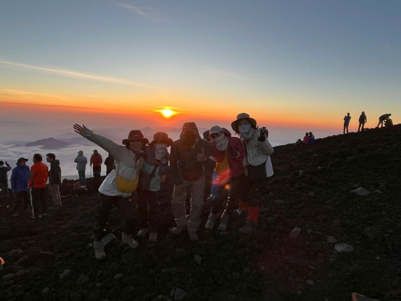 Yamanashi Private Tour - The photo of Mt.Fuji climbing tour.I've done this tour 30 times last season.