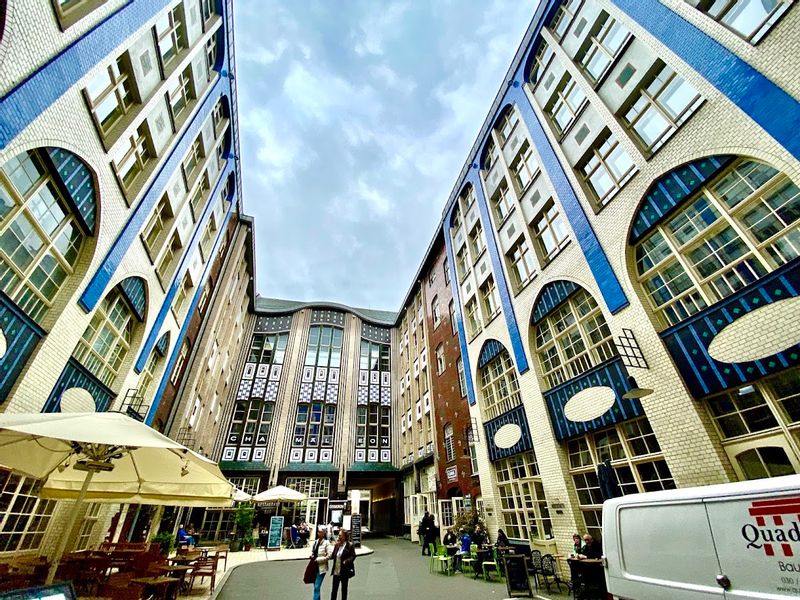 Berlin Private Tour - The the picturesque Hackesche Höfe, an ensemble of inner courtyards unique in the world