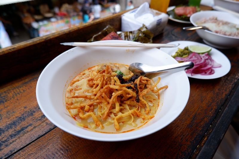 Chiang Mai Private Tour - Khao Soi,  Northern Thai Curry Noodle Soup. 