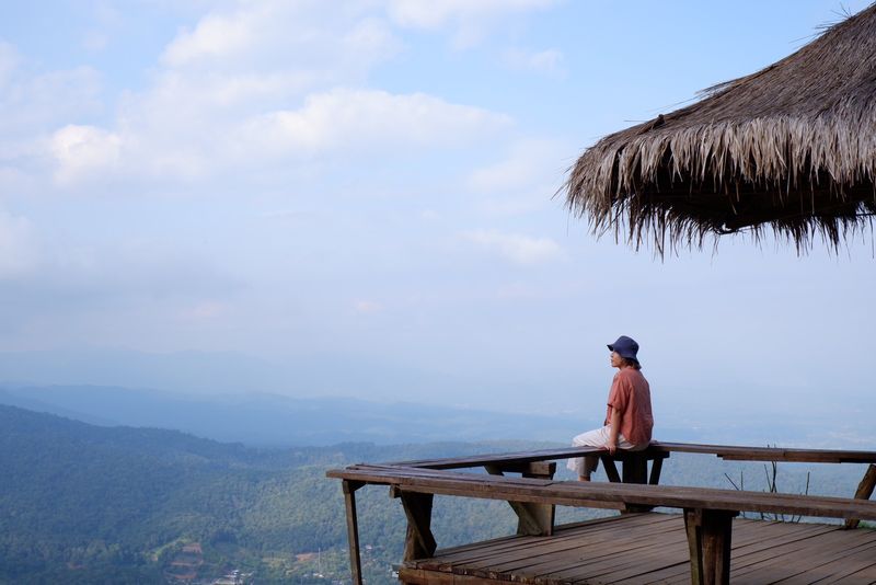 Chiang Mai Private Tour - At Moncham Mountain Scenery.