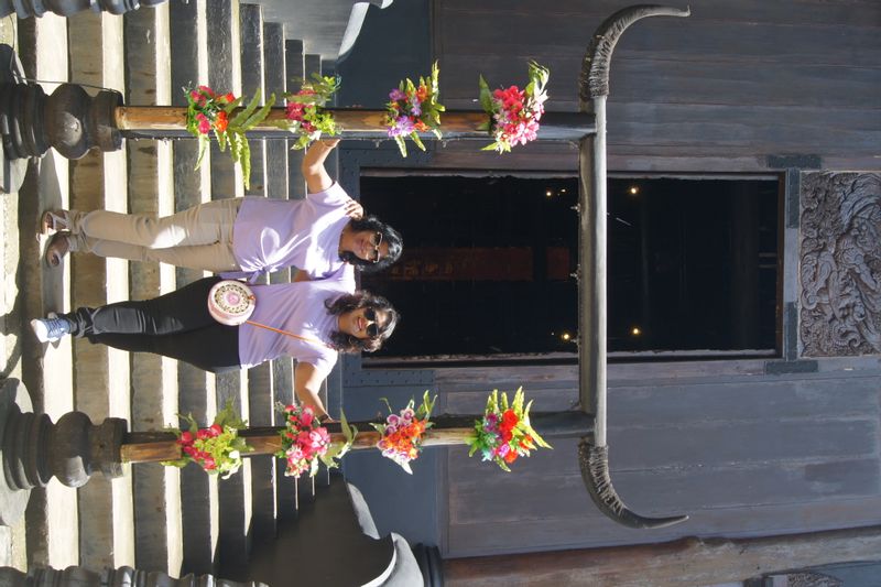 Chiang Mai Private Tour - At Black House Museum in Chiang Rai.