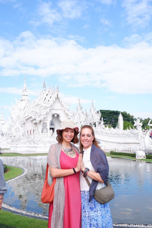 Chiang Mai Private Tour - At The White Temple in Chiang Rai.