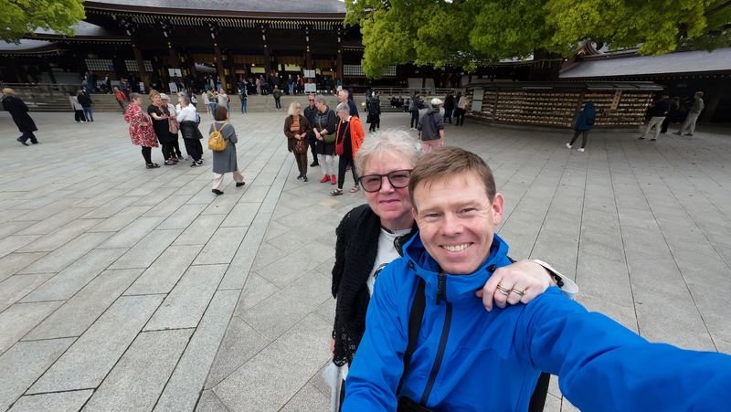 Tokyo Private Tour - Me and new friend / Meiji Shrine