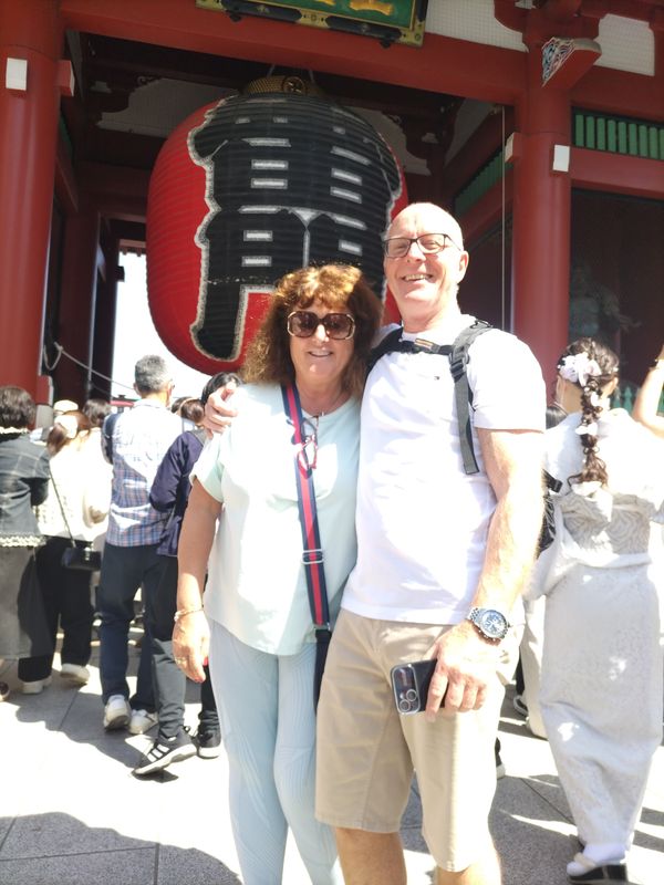 Tokyo Private Tour - Great couple from Manchester