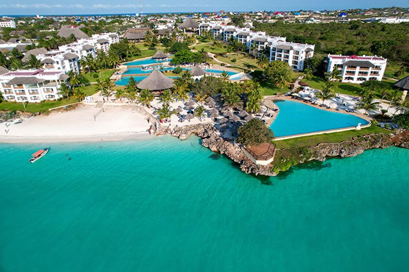 Zanzibar Private Tour - View of the Royal Resort Hotel in Nungwi North - Zanzibar