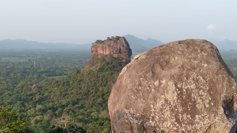 Galle Private Tour - Sigiriya Rock from pidurangala 