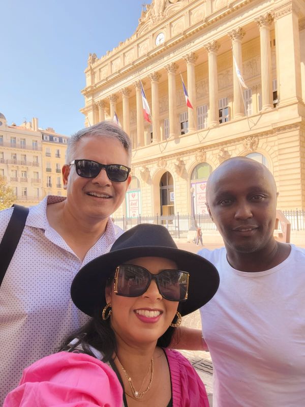 Provence-Alpes-Cote d'Azur Private Tour - The Dustyfoot.nomad with guests from India. Perfect weather, and all that our great city has to offer made their visit one of the best and most memorable.