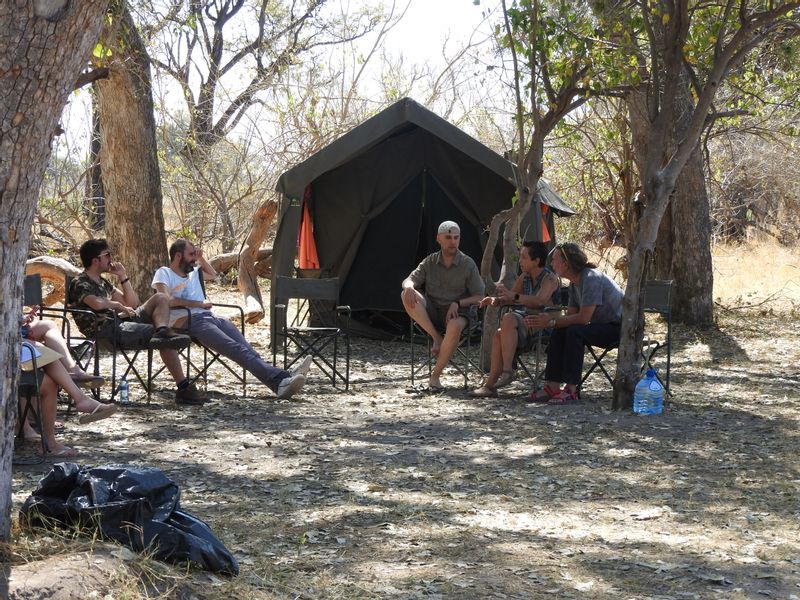 Ngamiland Private Tour - Luxury tent for wilderness camping in moremi & Okavango Delta