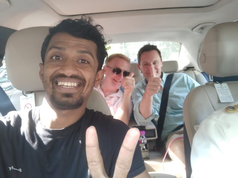 Maharashtra Private Tour - Driver with Guests