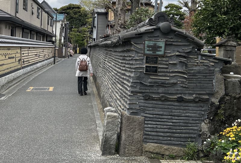 Tokyo Private Tour - ”Tsuiji-bei” Wall