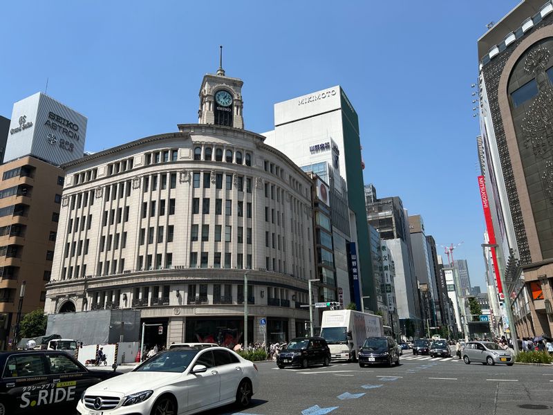 Tokyo Private Tour - Heart of Ginza - Ginza4 Chome