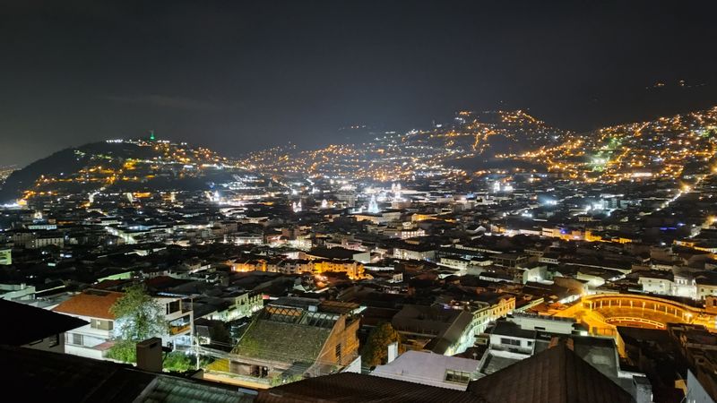 Pichincha Private Tour - Colonial Quito by night. 