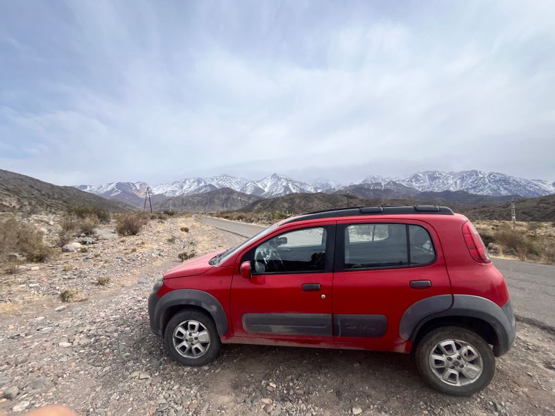 Mendoza Private Tour - Fiat Uno Way. Our family vehicle, modest and off-road.