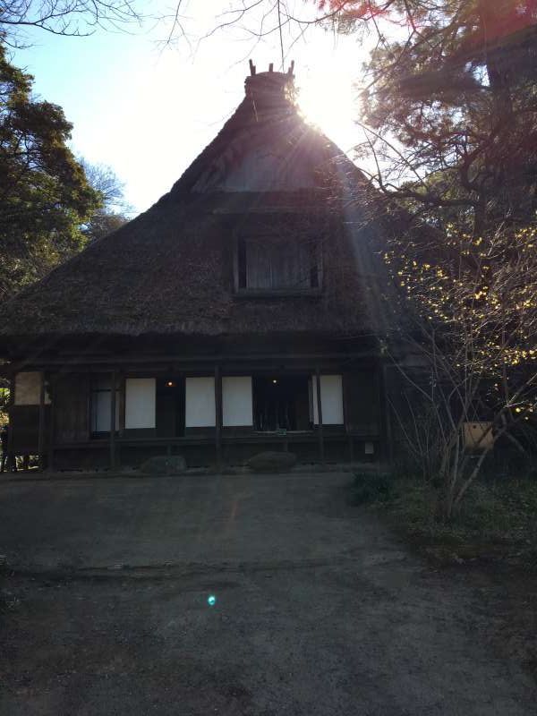 Yokohama Private Tour - You can see a big thatched roof house in Sankeien garden in Yokohama.