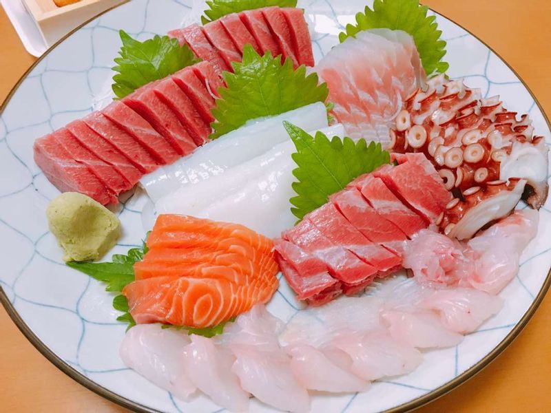 Chiba Private Tour - Sashimi plate