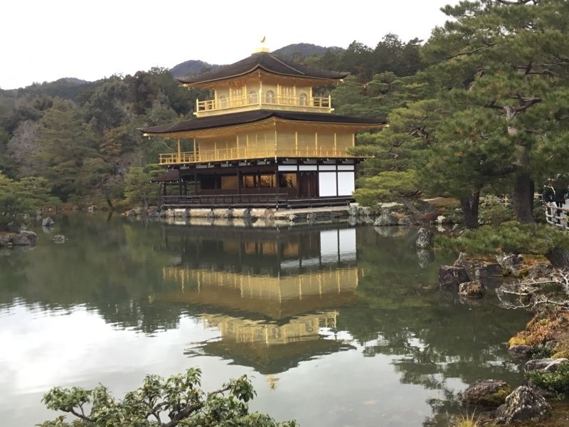 Gunma Private Tour - Golden Pavilion in Kinkakuji temple 


