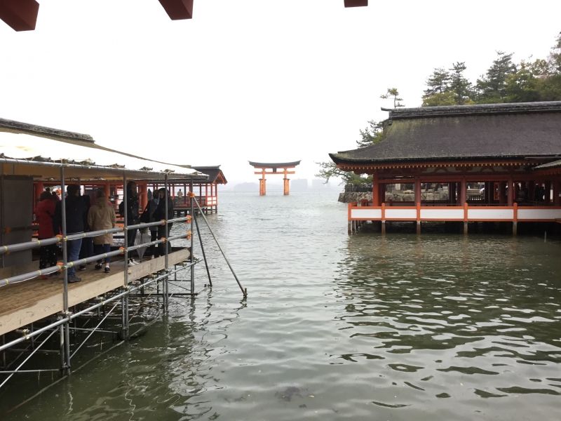 Gunma Private Tour - Itsukushima shrine located in Miyajima island of Hiroshima