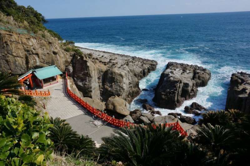 Fukuoka Private Tour - magnificent view of Udo shrine.(Miyazaki)