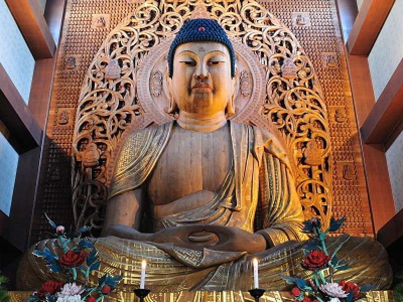 Fukuoka Private Tour - Tochoji temple was built in 806 by a famous priest called Kukai.  This is the largest wooden statue of seated Buddha in Japan!