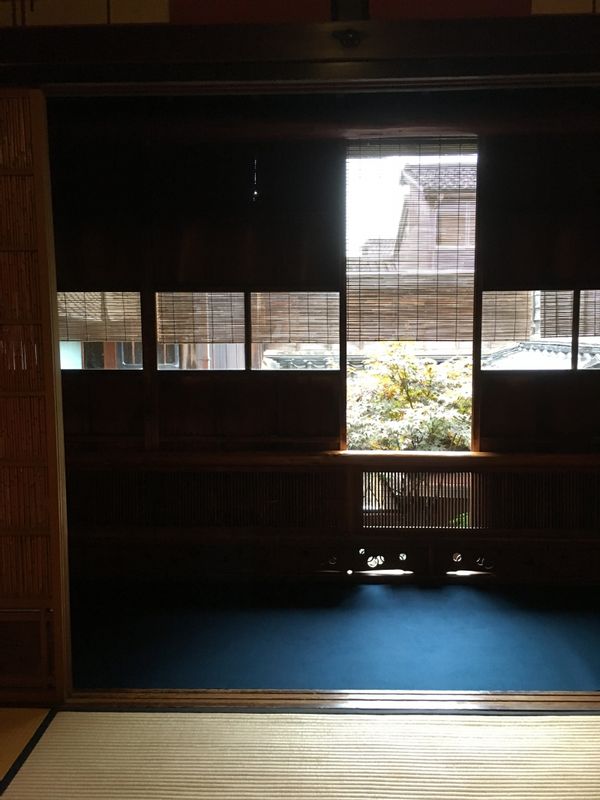 Toyama Private Tour - Kanazawa: Small garden viewed inside of a room in Shima house.