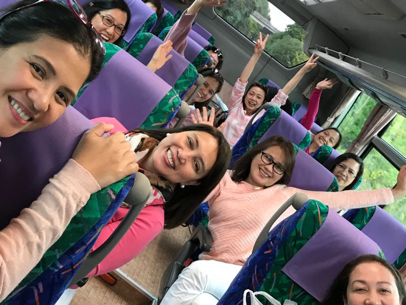 Nara Private Tour - Go go guests in a bus bound for Kobe