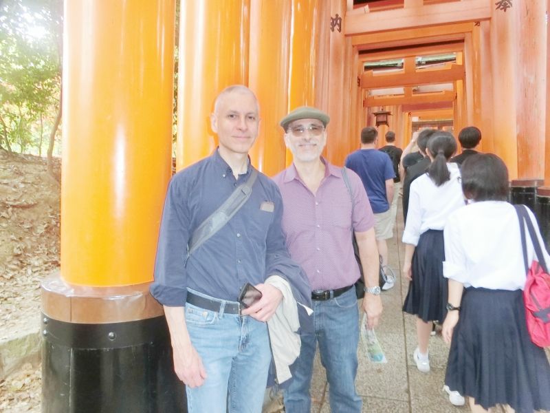 Osaka Private Tour - Fushimi Shrine with my guests