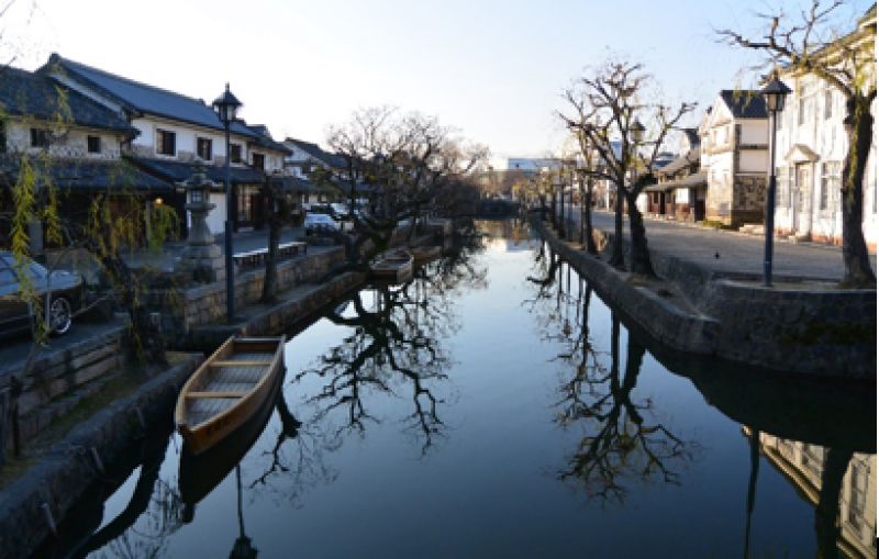 Okayama Private Tour - This is Kurashiki Bikan historical area in the evening. 