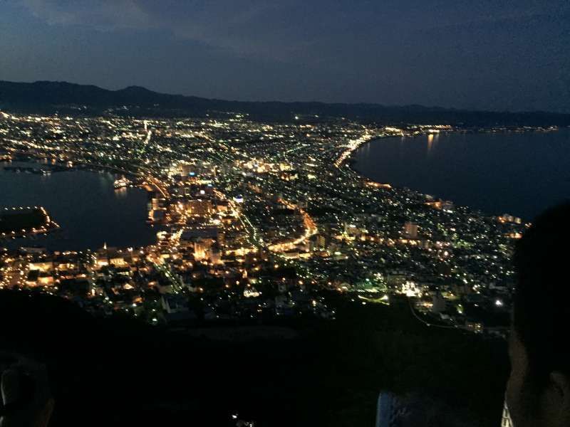 Hokkaido Private Tour - La vista nocturna desde el Monte Hakodate