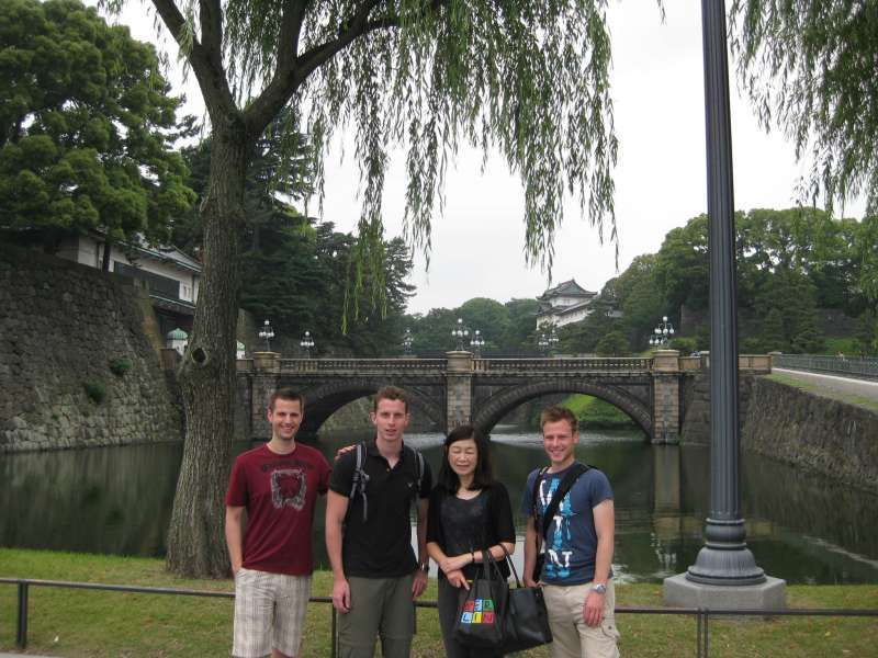 Tokyo Private Tour - In front of the Imperial Palace