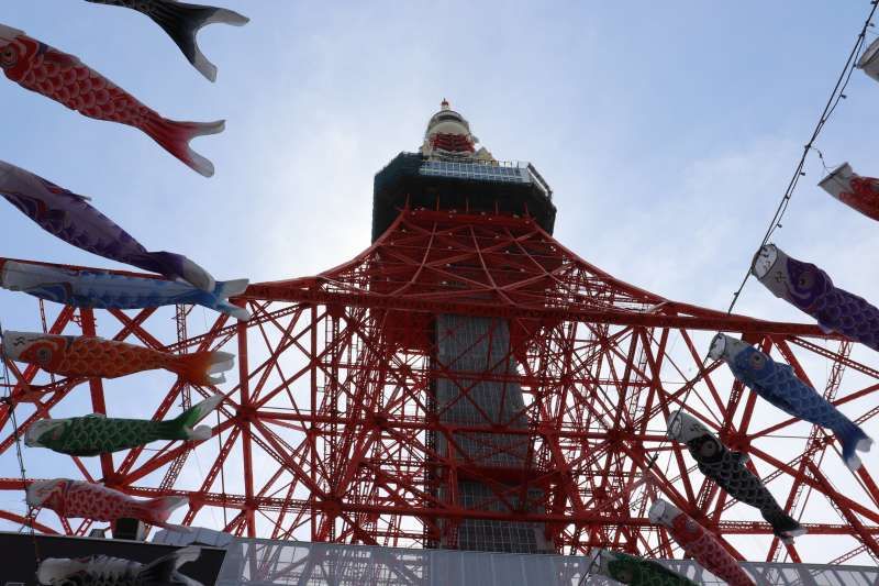 Shimane Private Tour - Tokyo Tower from the foot of it